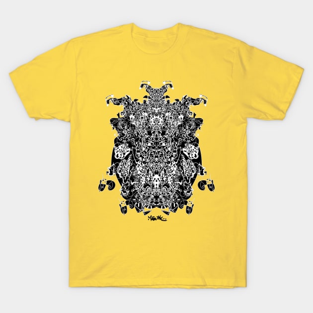 Rorschach psychedelic fantasy T-Shirt by MetaRagz